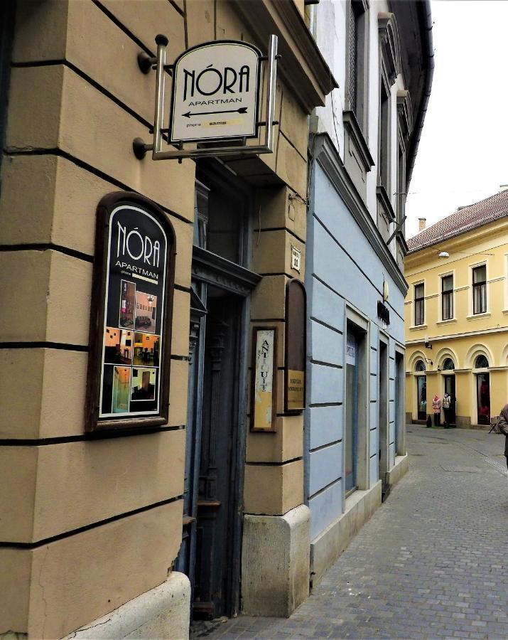 Nóra Stúdió Apartman - Eger Exterior foto